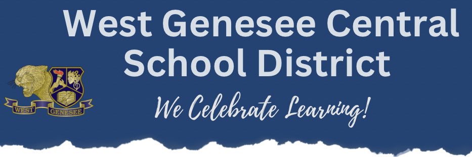 West Genesee Schools banner