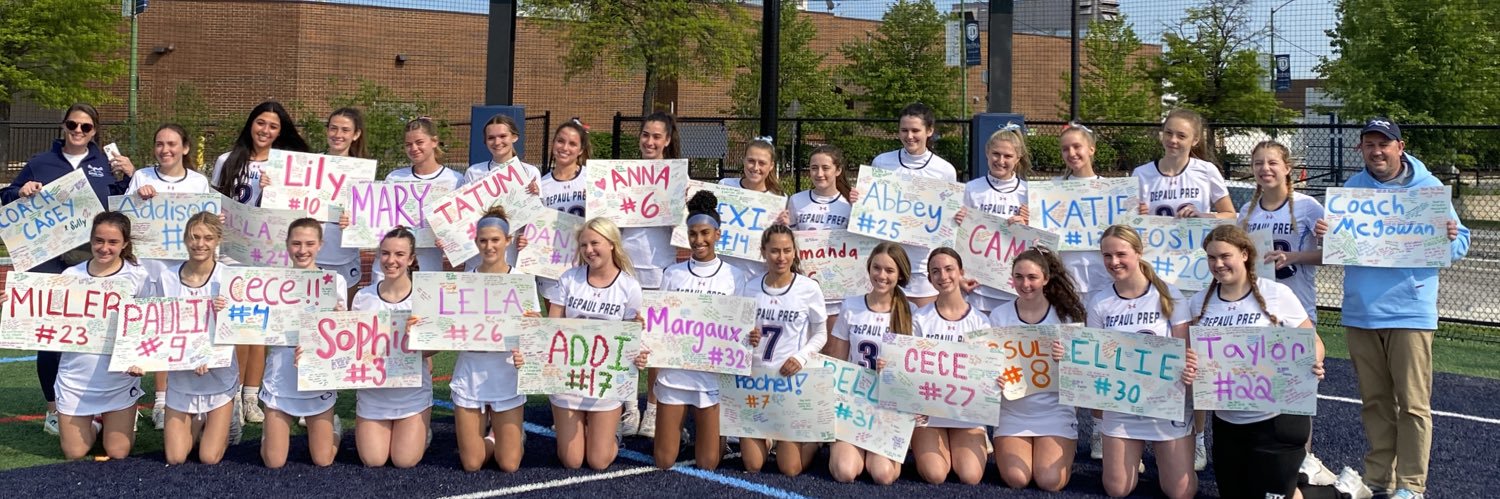 DePaul Prep Girls Lacrosse's banner