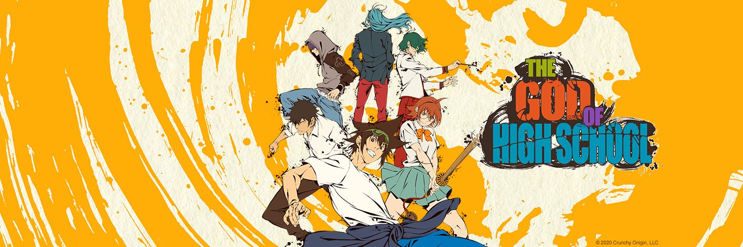 The God of High School banner
