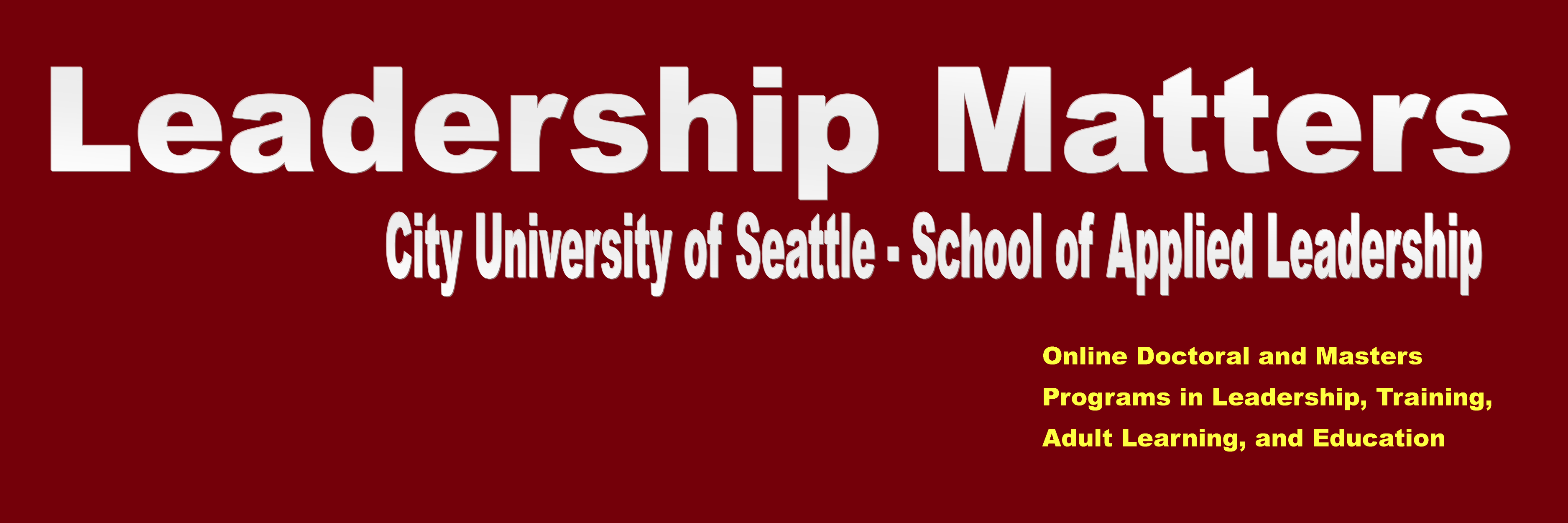 cityuleadership's profile banner image