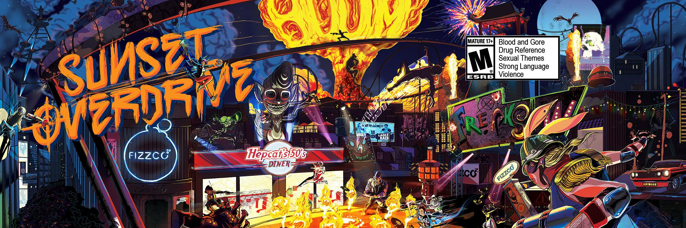 Sunset Overdrive banner