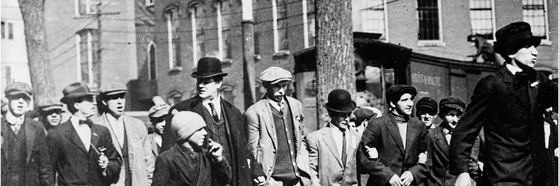 Lowell Lawrence Anarchist Black Cross banner