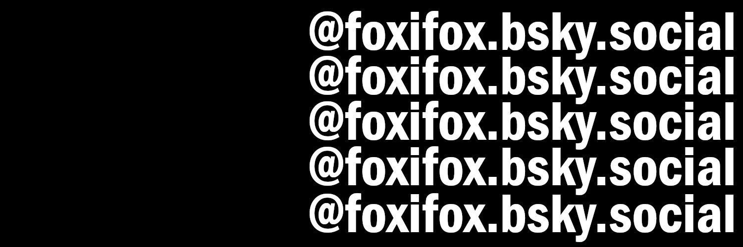 FoxiTheFox's profile banner image