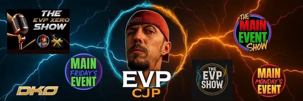 The EVP (CJ P)'s banner