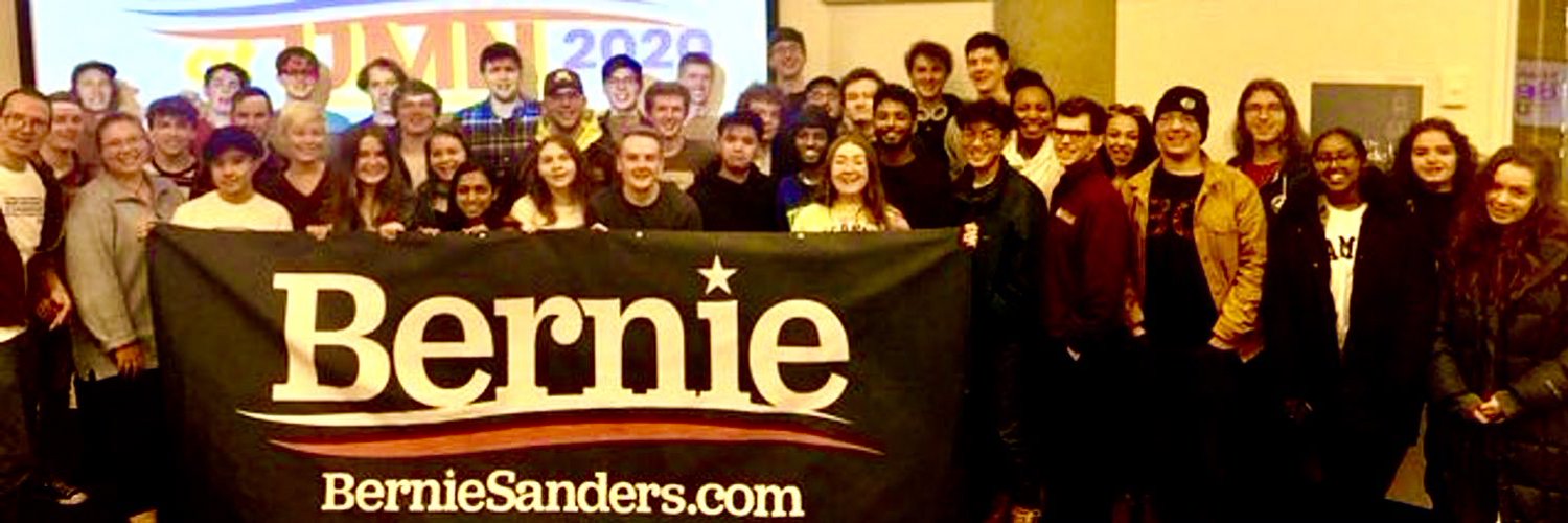 UMN Students for Bernie 〽️ Profile Banner