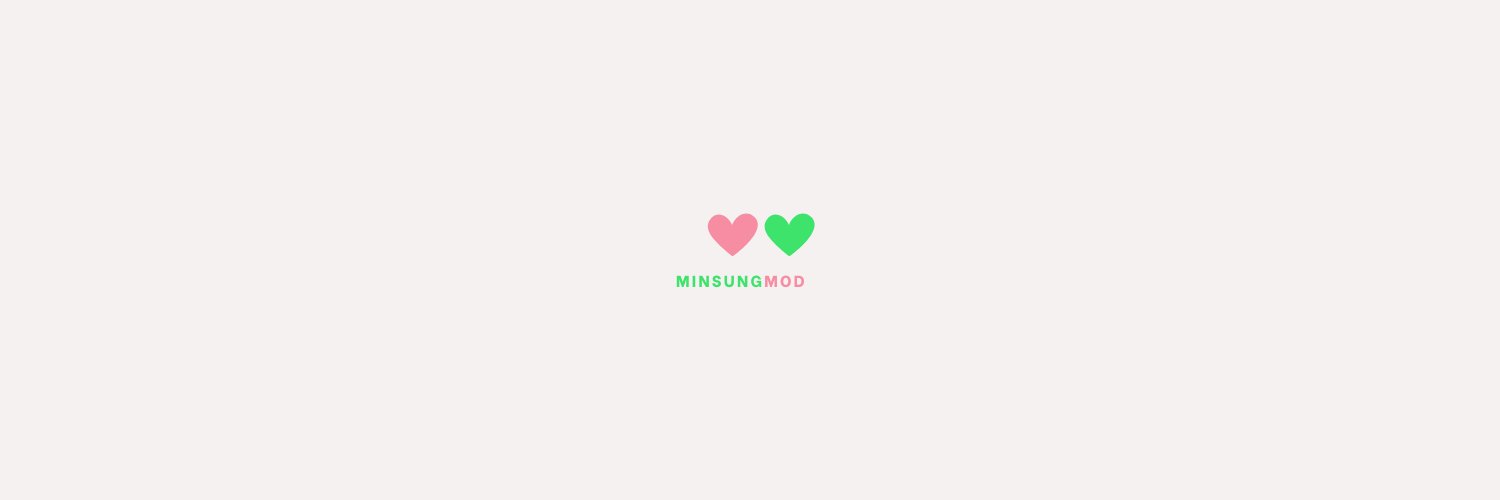 minsungmod! 💚🩷 HIATUS banner