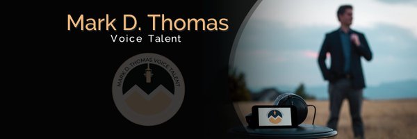 Mark D. Thomas Voice Talent Profile Banner