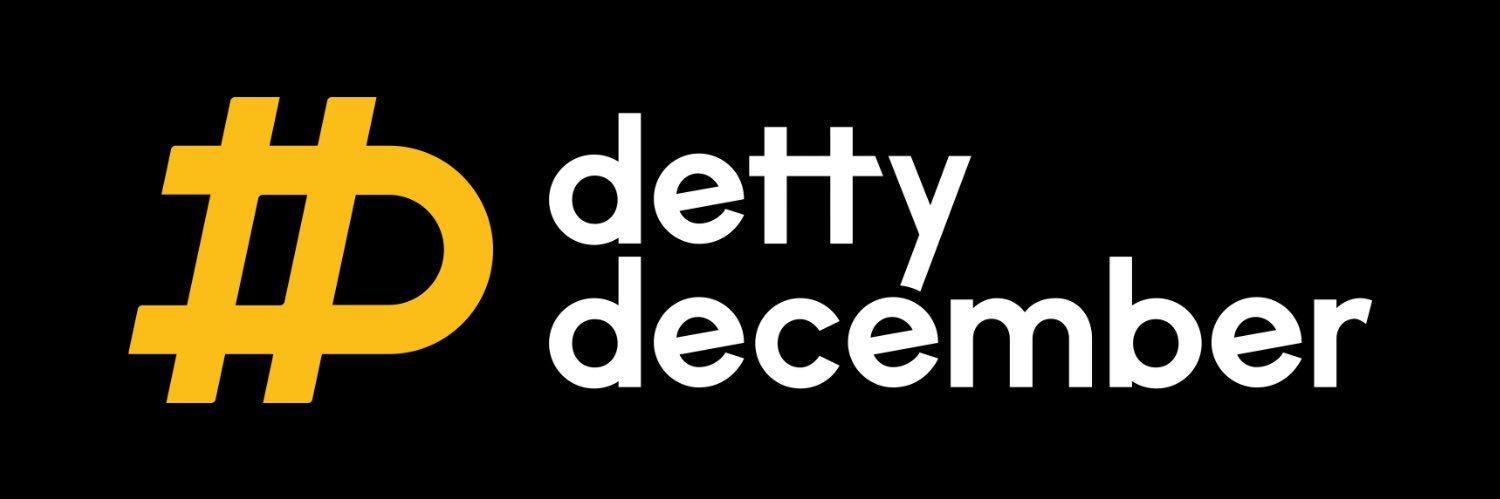 Detty December banner