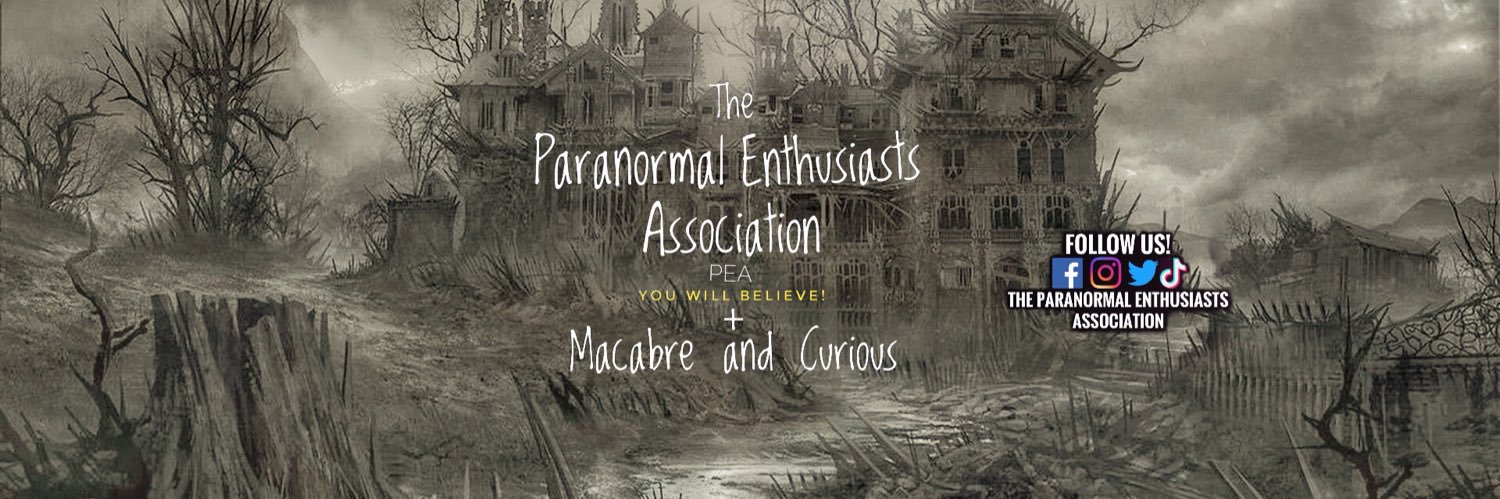 Paranormal Enthusiasts Association PEA banner