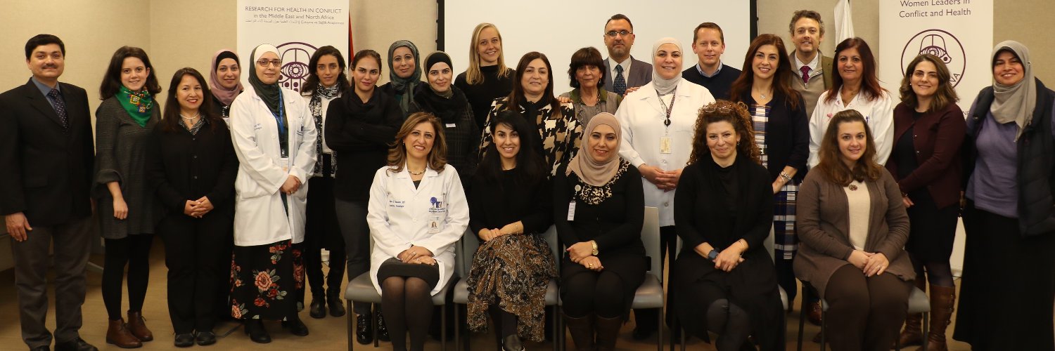 Women Leaders in Health and Conflict banner