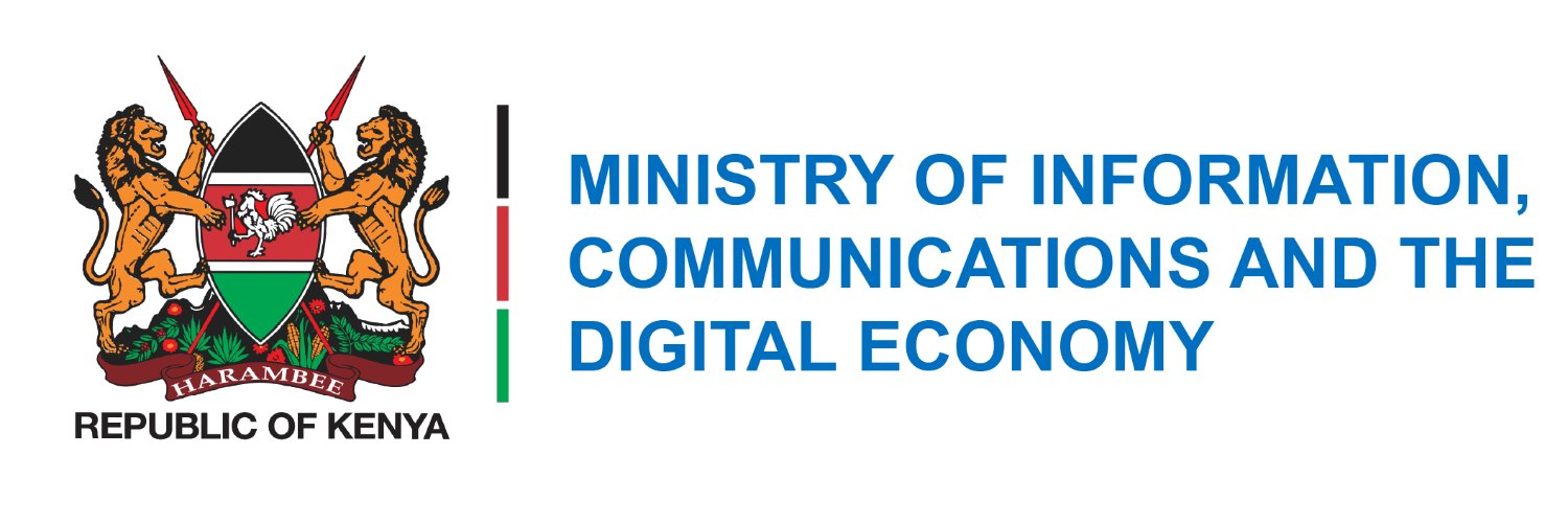 Ministry of Info, Comms & The Digital Economy KE banner