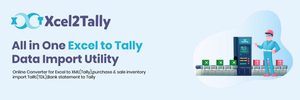 Xcel2Tally Profile Banner