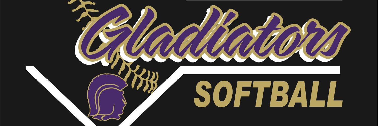 Gladiator Softball banner