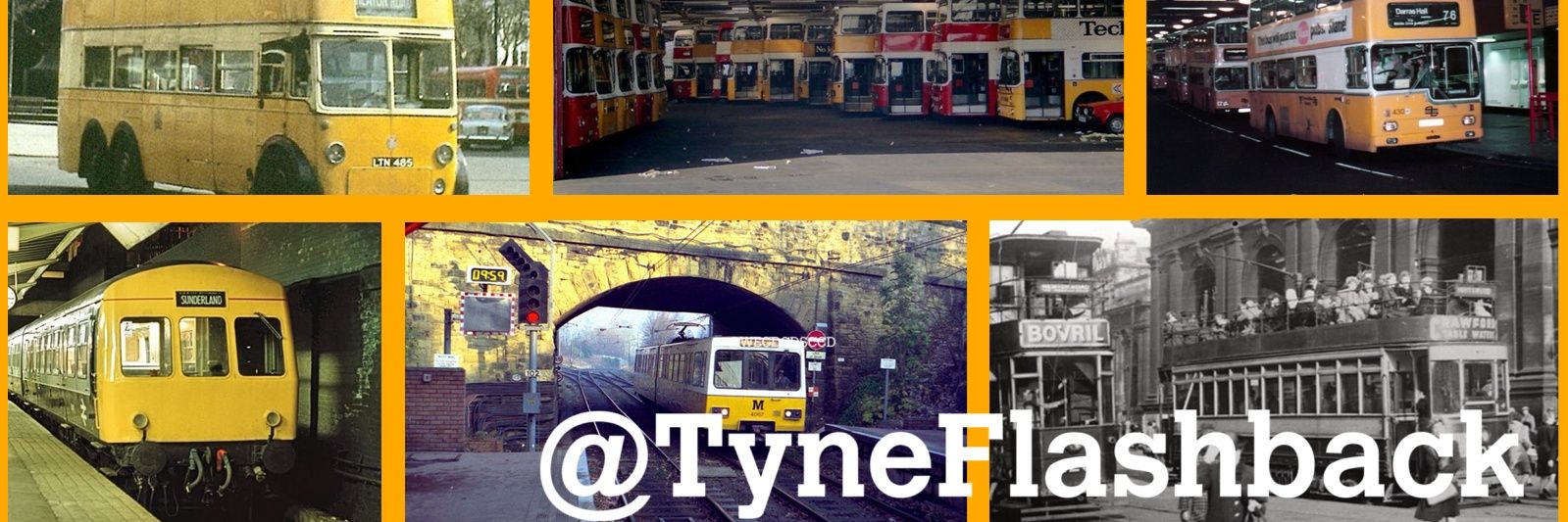 Tyne and Wear Transport Flashback's banner
