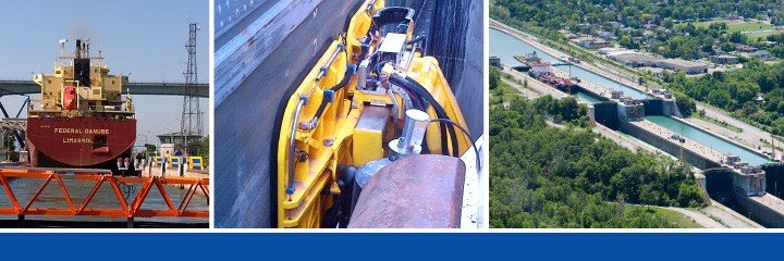 The St. Lawrence Seaway Management Corporation banner