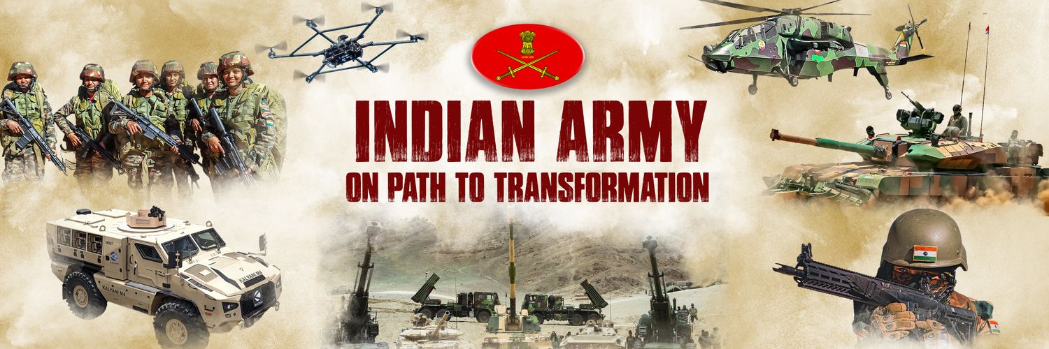 ADG PI - INDIAN ARMY's banner