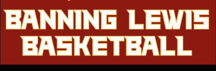 Banning Lewis Basketball banner
