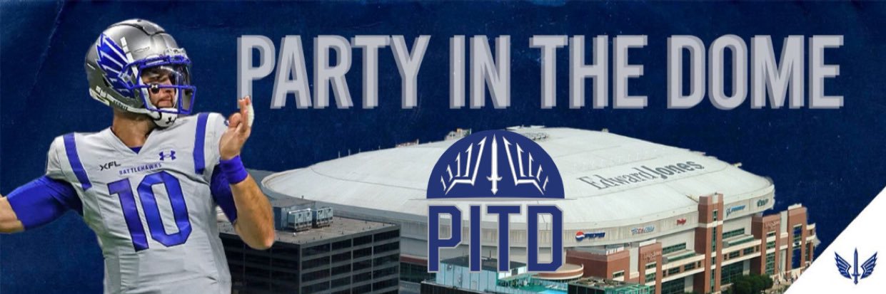 Party in the Dome banner