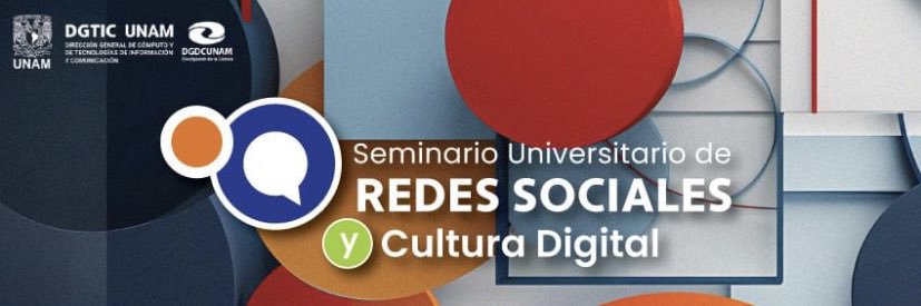 Redes Sociales UNAM banner
