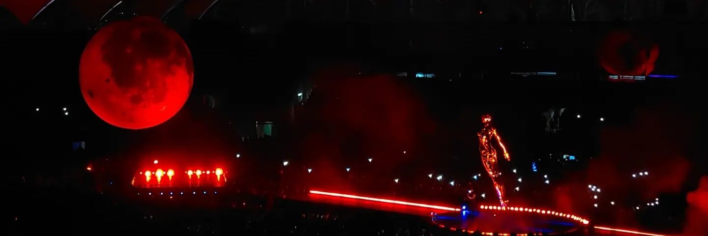 The blindfolded banner