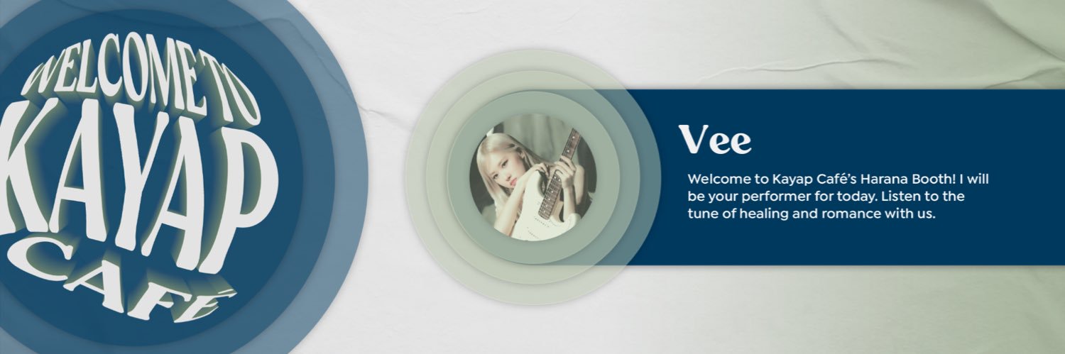 43 ❁ VEE。 banner