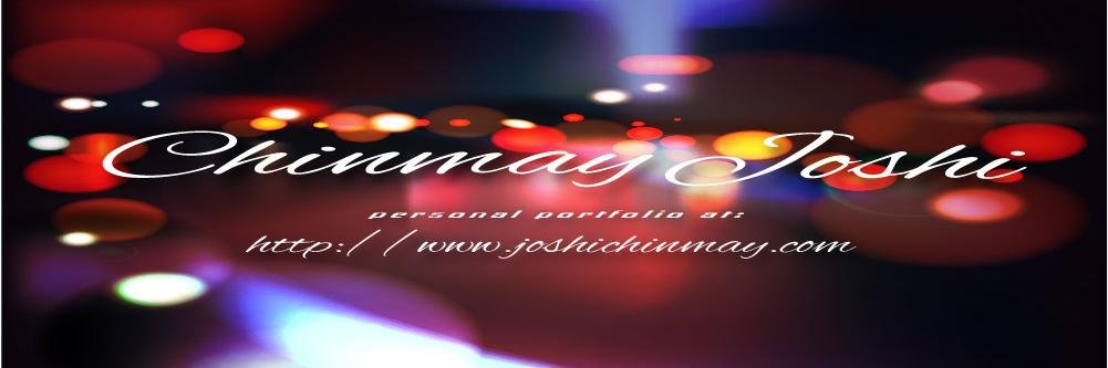 chinmay joshi banner