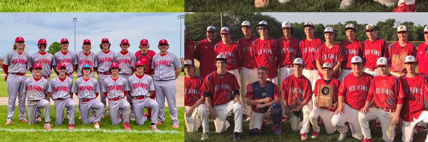 Red Hawk Baseball banner