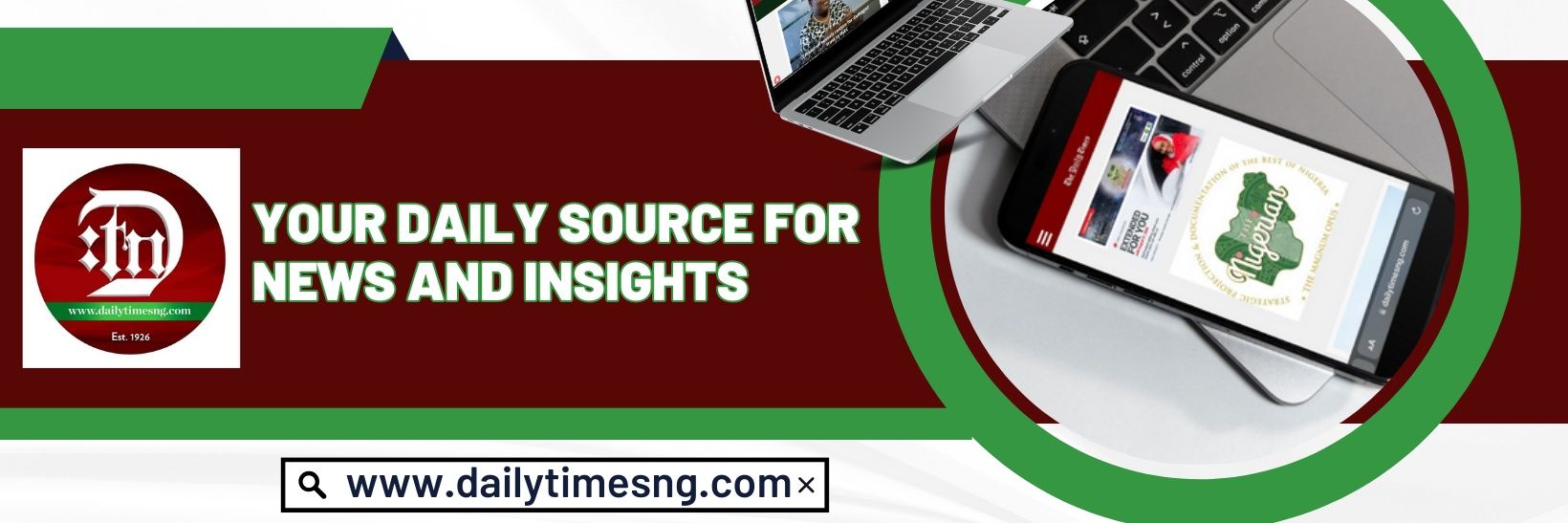 Daily Times Nigeria's banner
