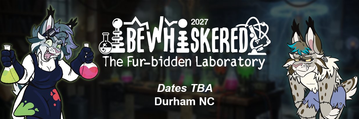 Bewhiskered 2027: The Fur-bidden Laboratory banner