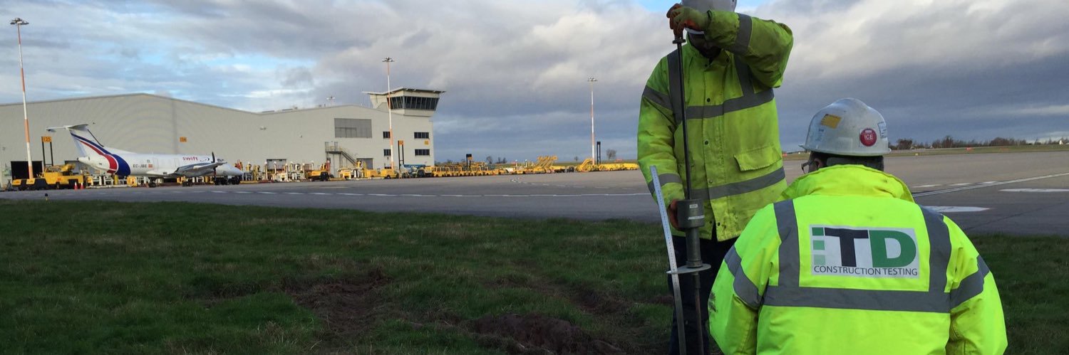 TD Construction Testing banner