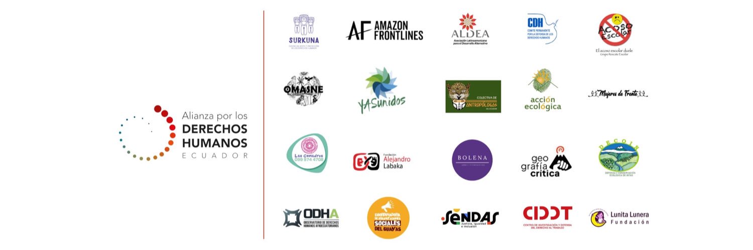 Alianza de Organizaciones por los Derechos Humanos banner