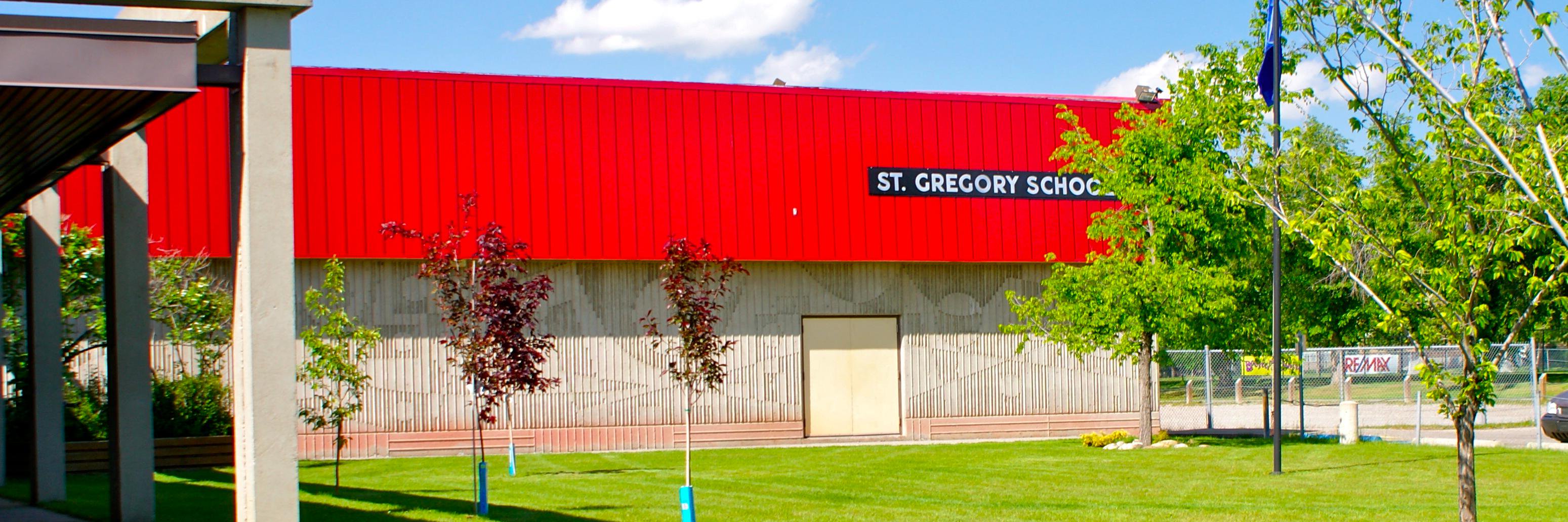 Saint Gregory School banner
