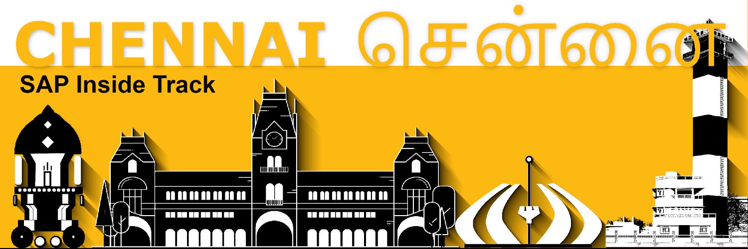 SAP Inside Track Chennai banner