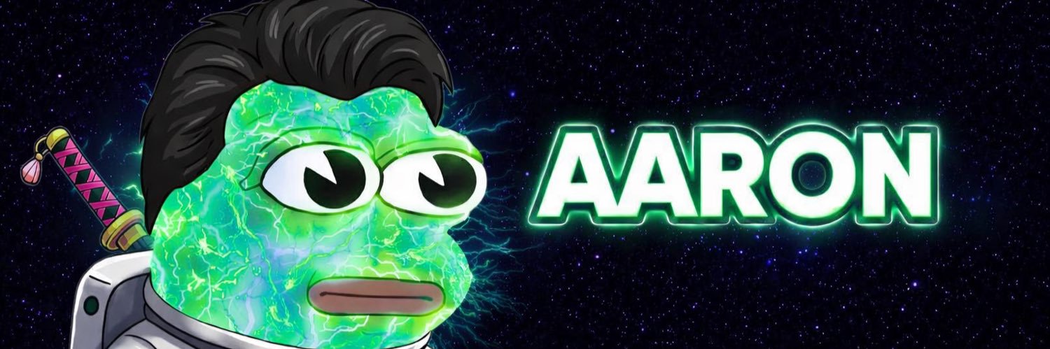 AARON 🐸 banner