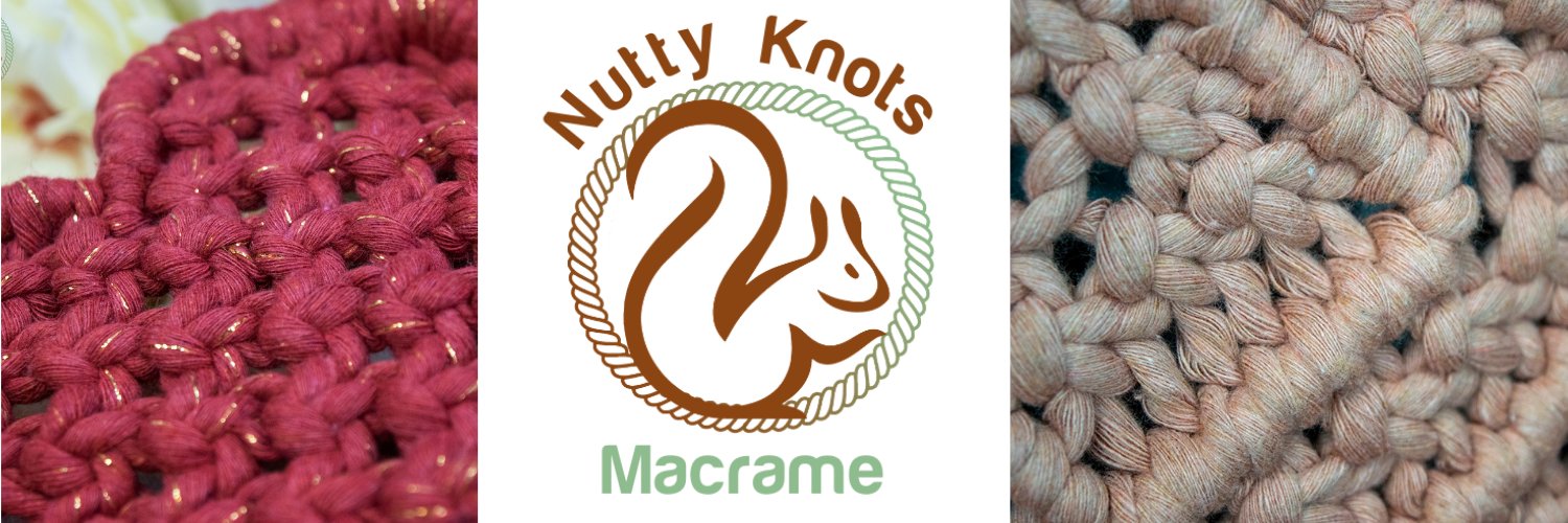 Nutty Knots Macrame banner