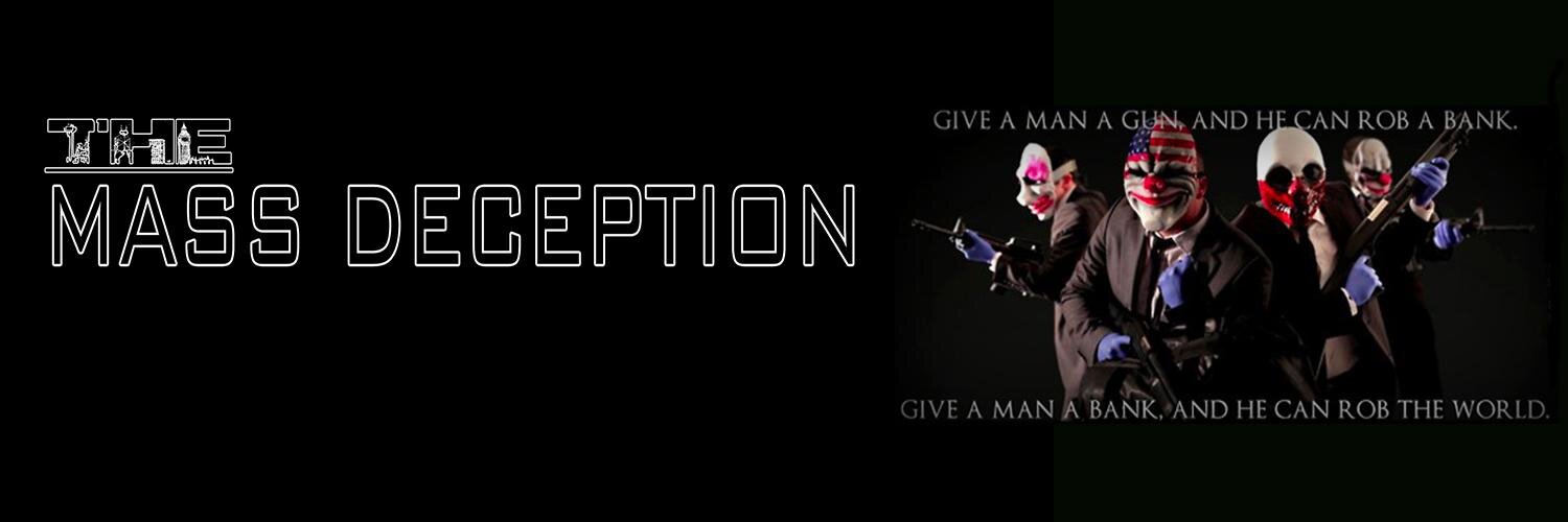 The Mass Deception banner