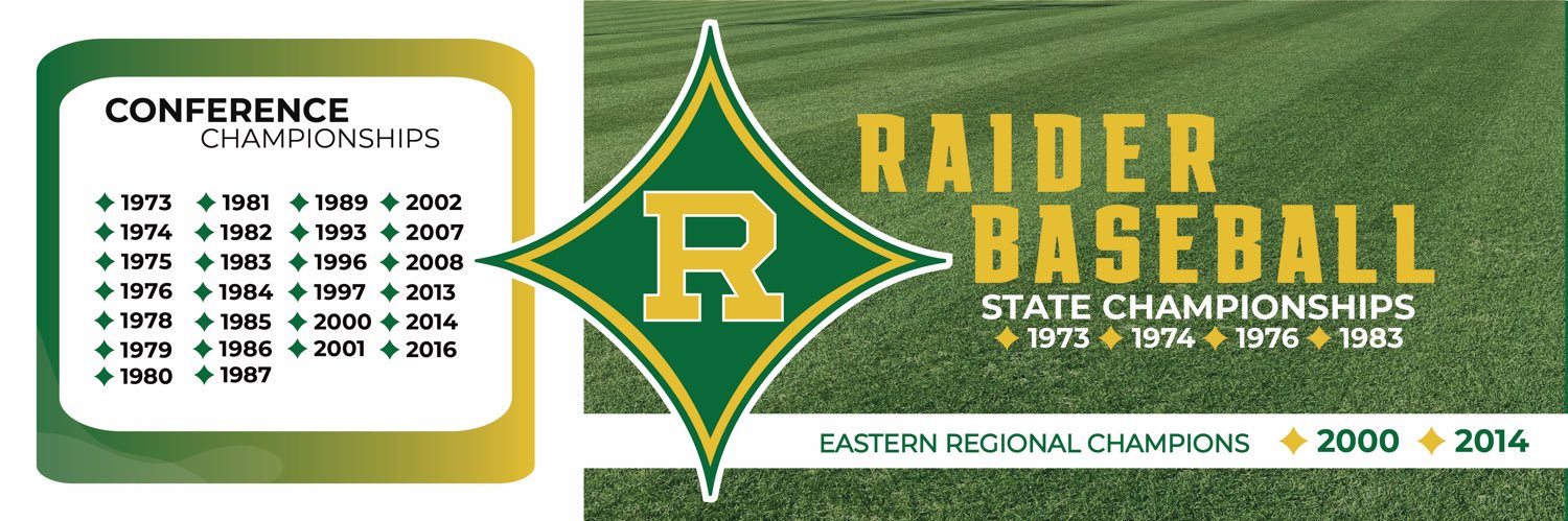 Richmond Raider Baseball banner