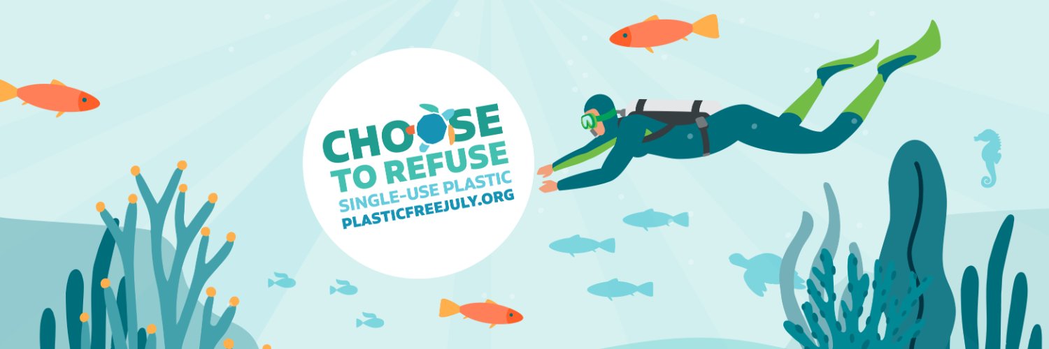 Plastic Free July banner