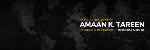 Amaan K. Tareen Profile Banner