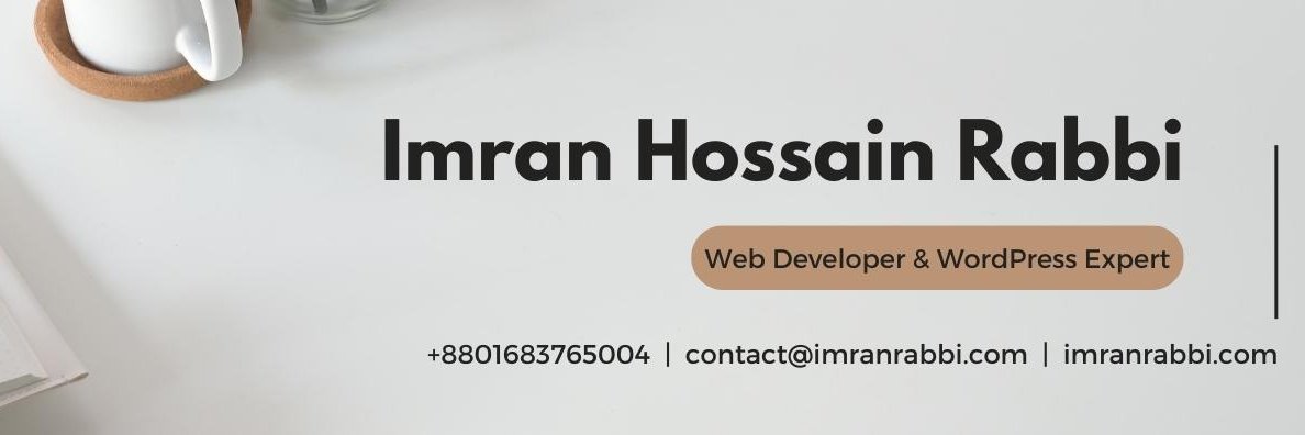 imranrabbibd's profile banner image