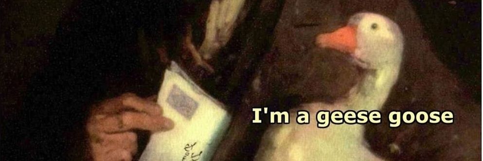 goose bill banner