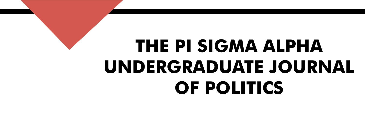 Undergraduate Journal of Politics banner