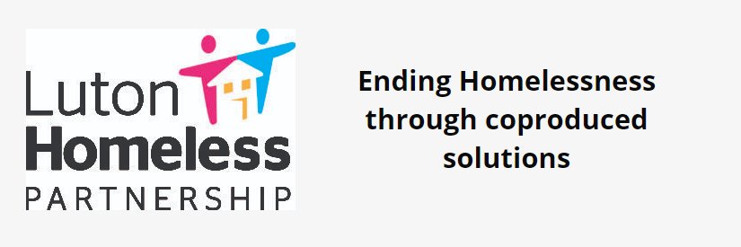 Luton Homeless Partnership banner