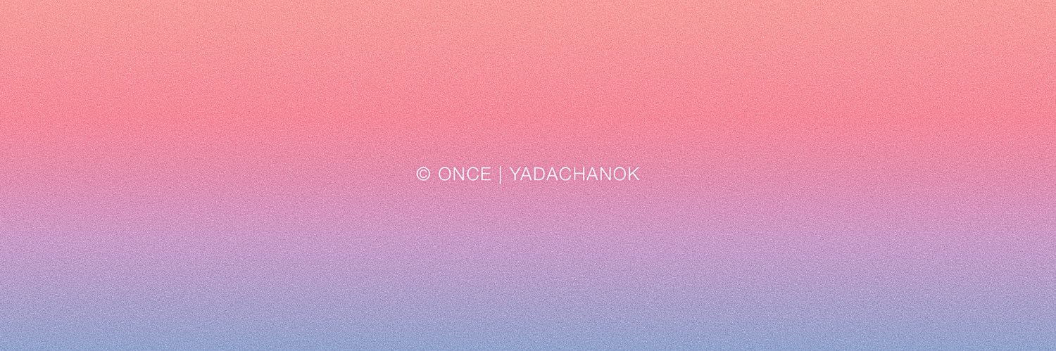 once banner