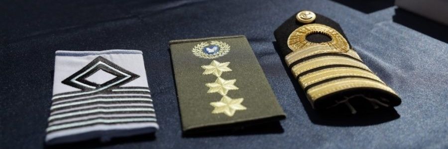 Cyprus Army Officers Association (ΣΑΚΣ) banner
