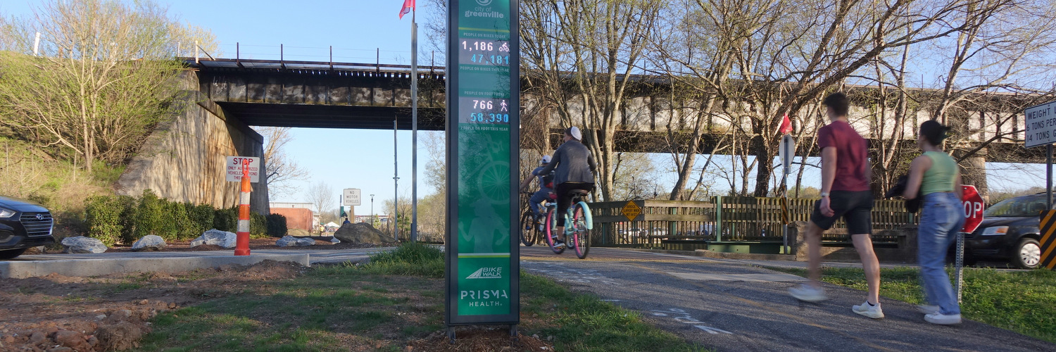 Bike Walk Greenville banner