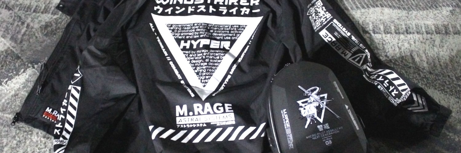 M.RAGE ▽ ASTRAL SYSTEMS's banner