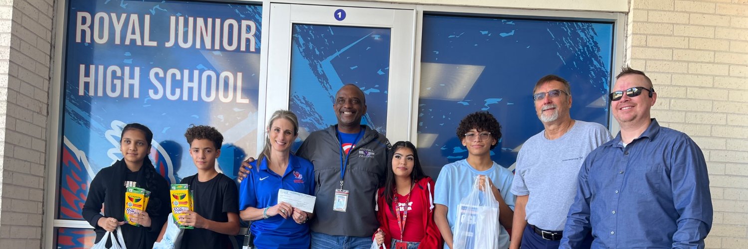 Royal Jr High banner