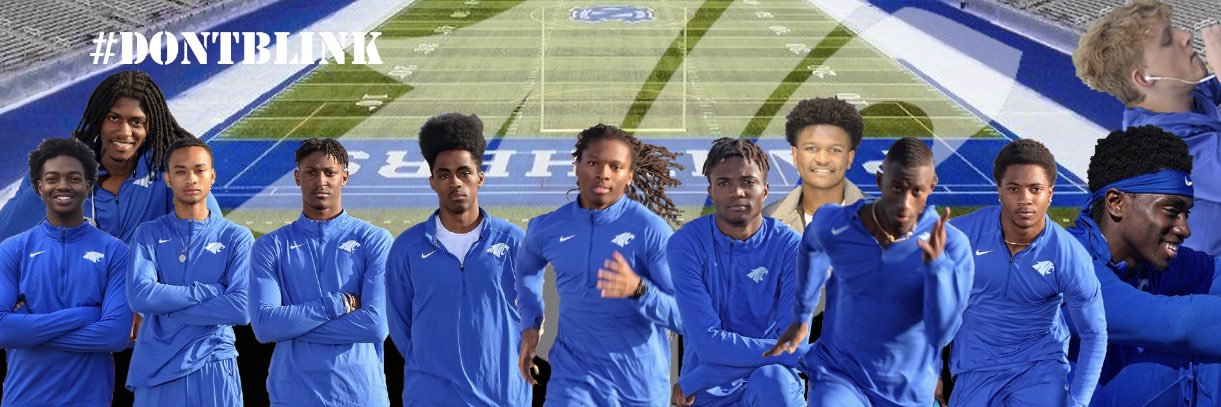 North Crowley Track and Field banner