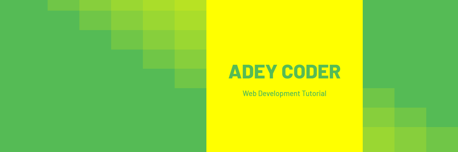 _AdeyCoder's profile banner image
